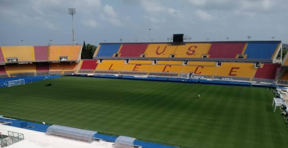 Le misure di sicurezza sanitaria previste allo stadio di Lecce e la protesta della Curva Nord