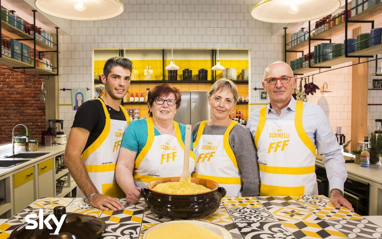 Family Food Fight su Sky, c’è anche la famiglia Scainelli di Bergamo