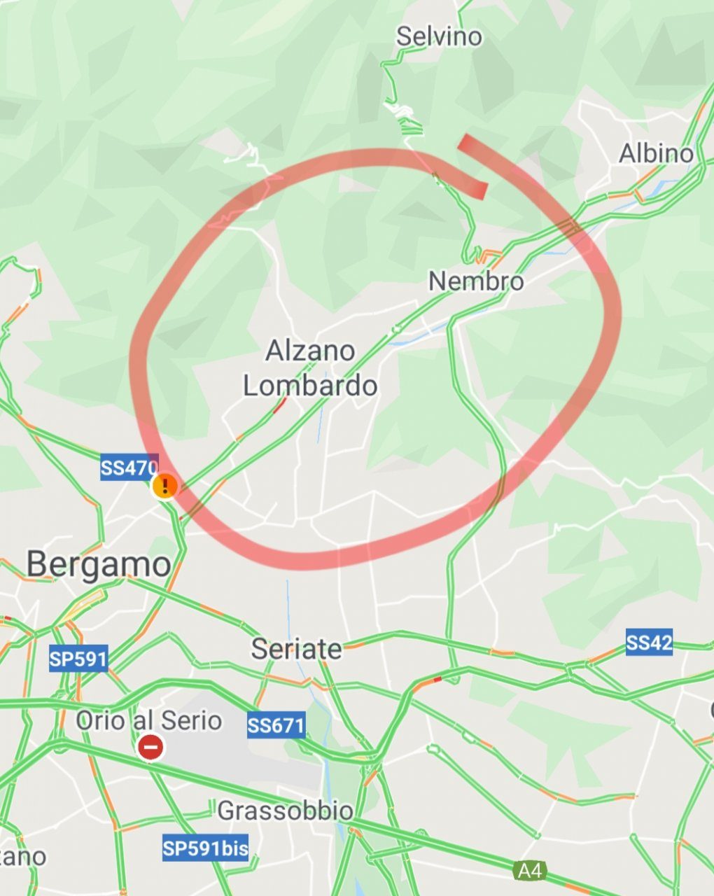 Zona rossa tra Alzano e Nembro, i sindaci temono gli «incalcolabili» danni economici