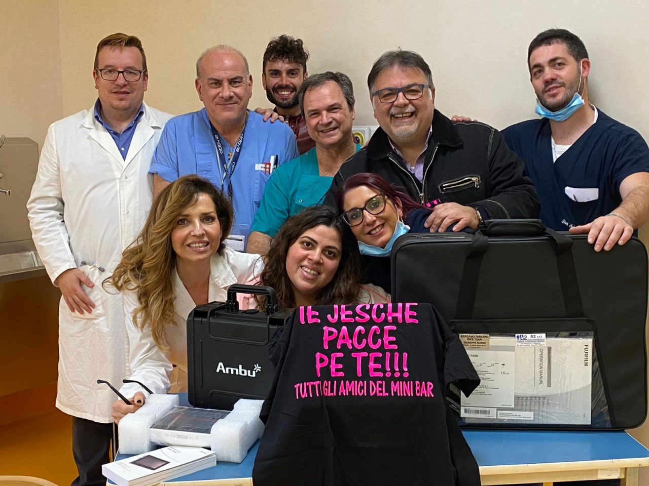 Bergamo-Taranto in bici: i risultati dell’impresa per i bimbi dell’oncoematologia “Nadia Toffa”