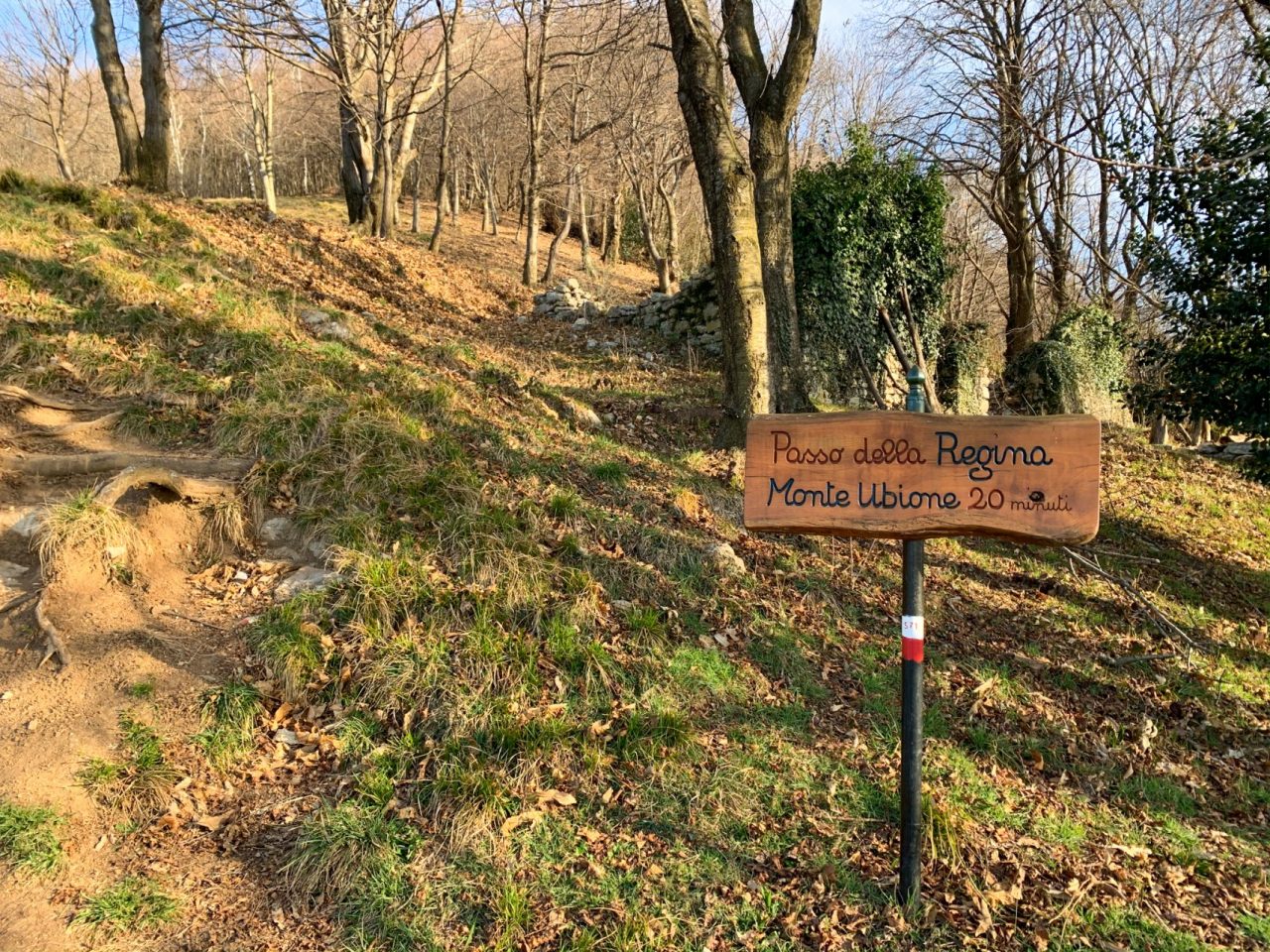 In cima al monte Ubione, una piccola vetta che regala però grandi panorami