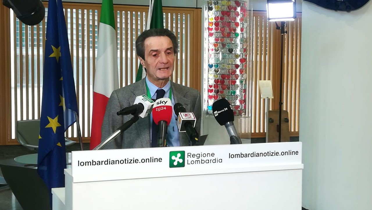 L’ennesimo appello di Fontana: «State a casa! Dobbiamo essere ancora più rigorosi»