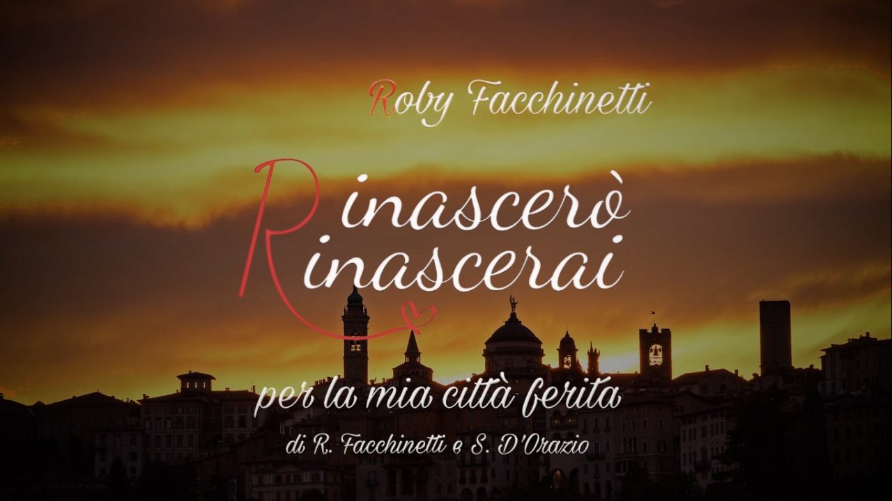 Guardate il video di “Rinascerò rinascerai”, la canzone per Bergamo di Roby Facchinetti