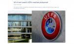 La Uefa e l'illuminazione sulla via di Nyon: stop a Champions ed Europa League