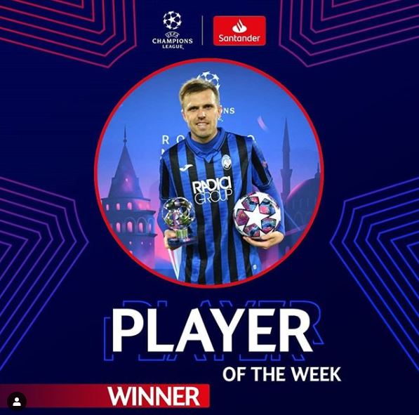 Ilicic show, per la Uefa è il miglior giocatore della settimana in Champions League