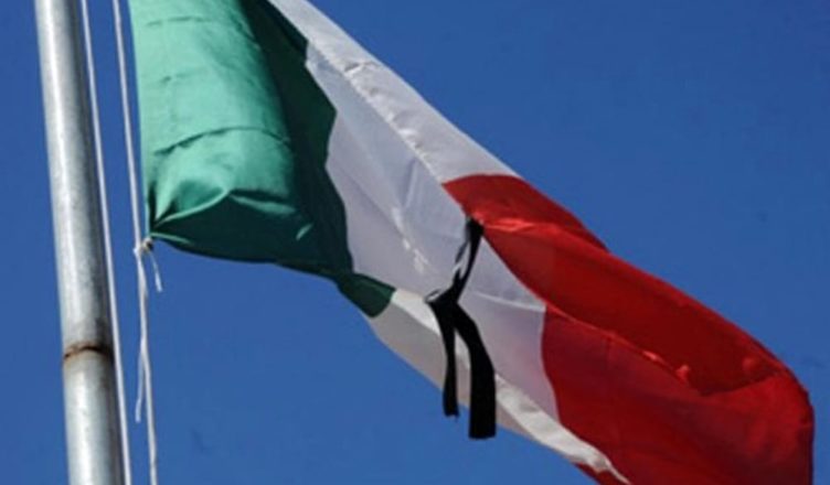 Il 31 marzo bandiere a mezz’asta e minuto di silenzio