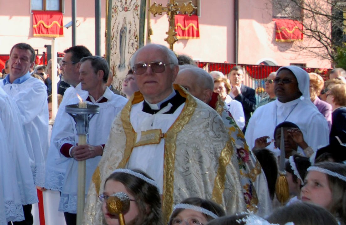Leffe saluta anche don Evasio Alberti, per venticinque anni parroco a Urgnano