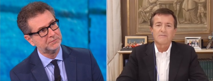 Giorgio Gori da Fazio: «Servono aiuti subito. Siamo al limite»
