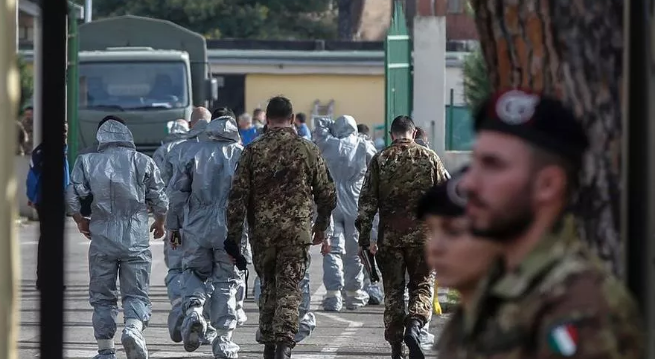 Arrivati venti medici militari al Papa Giovanni