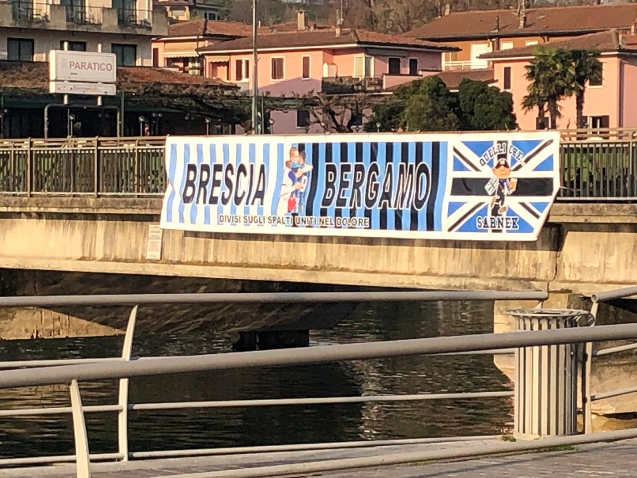 Un ponte, due province, una tragedia: Brescia e Bergamo unite nel dolore