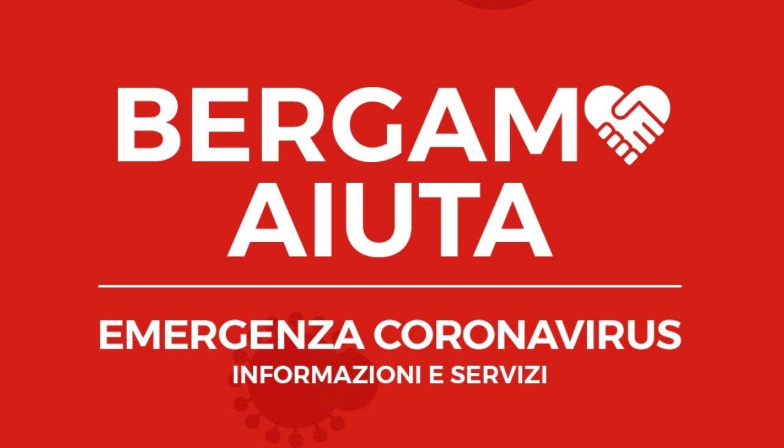 Nasce il portale BergamoAiuta con tutte le informazioni utili per affrontare la quarantena