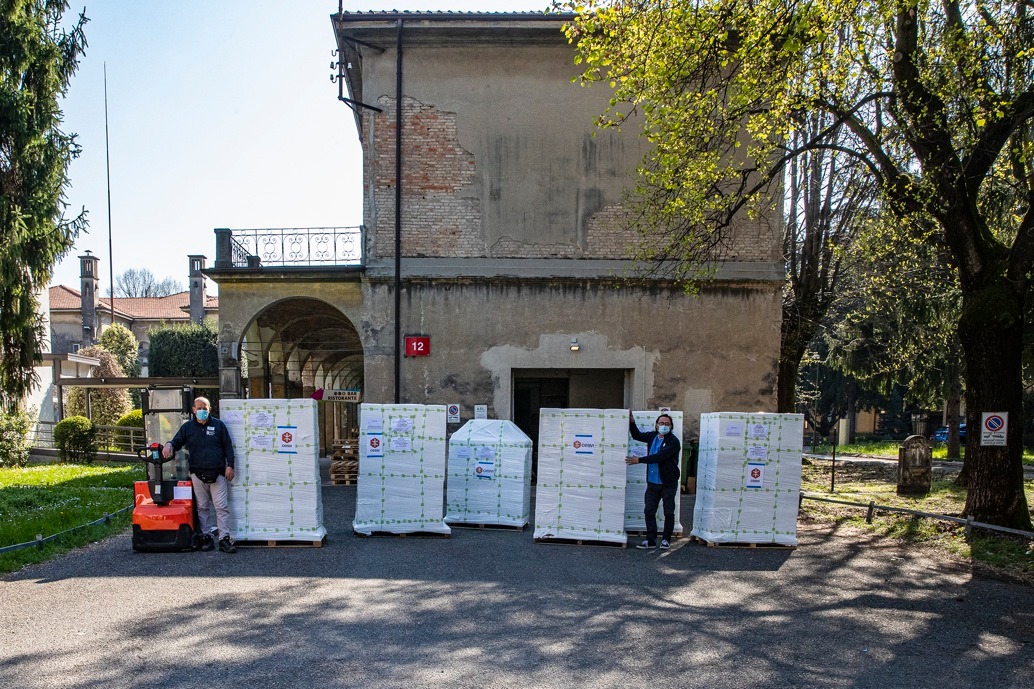 Da Cesvi 500 ventilatori polmonari