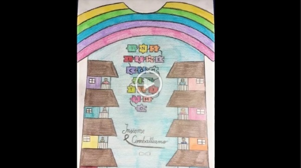 Dai ragazzi di Mozzanica un grazie a quanti combattono in prima linea