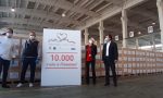 Sono già ben diecimila i pacchi "firmati" Da Vittorio distribuiti alle famiglie in difficoltà
