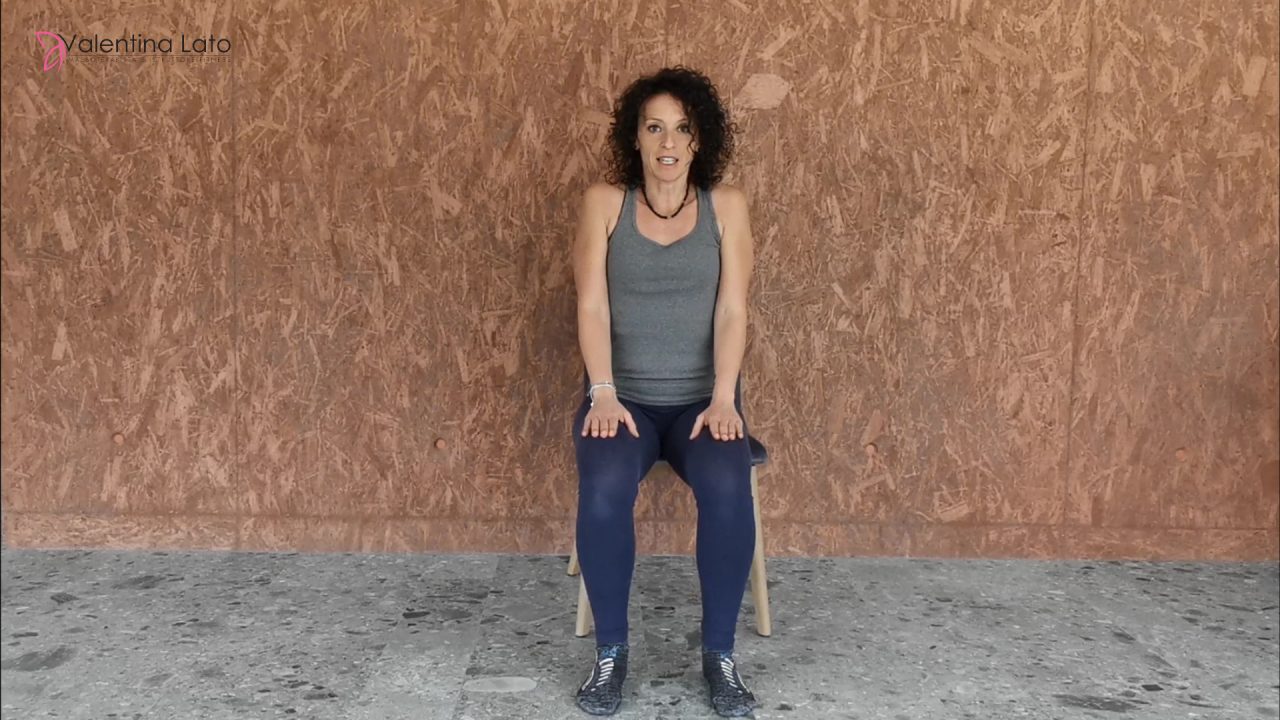Mantenersi in forma con Valentina. Video-lezione di fitness 5: mobilizzazione delle spalle