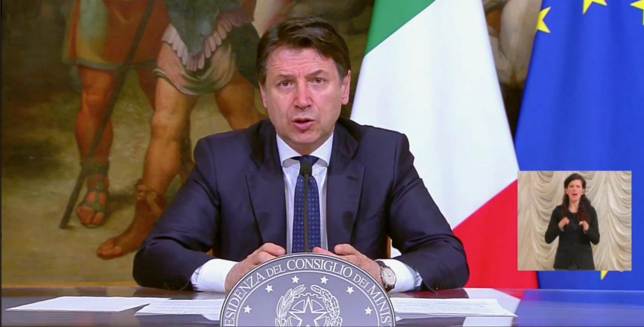 Il Governo proroga le misure restrittive in atto almeno fino a Pasquetta (13 aprile)