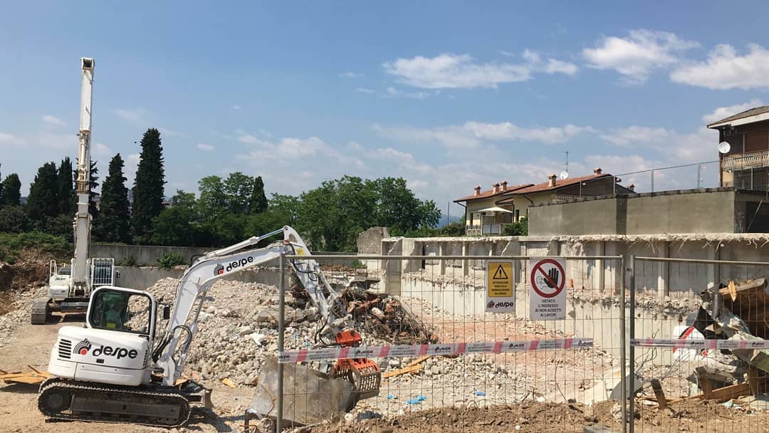 Completata la demolizione dell’ex convento delle Clarisse