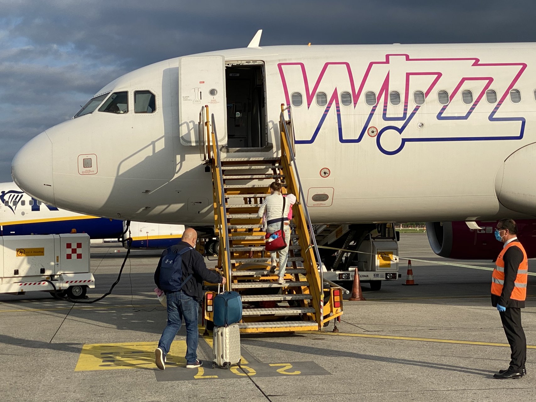 Imbarco volo Wizzair per Sofia