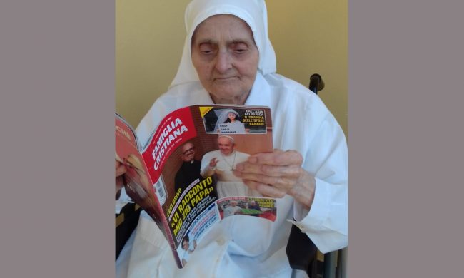 Suor Ambrogia Locatelli ha sconfitto il Coronavirus e ora festeggia i 101 anni di vita