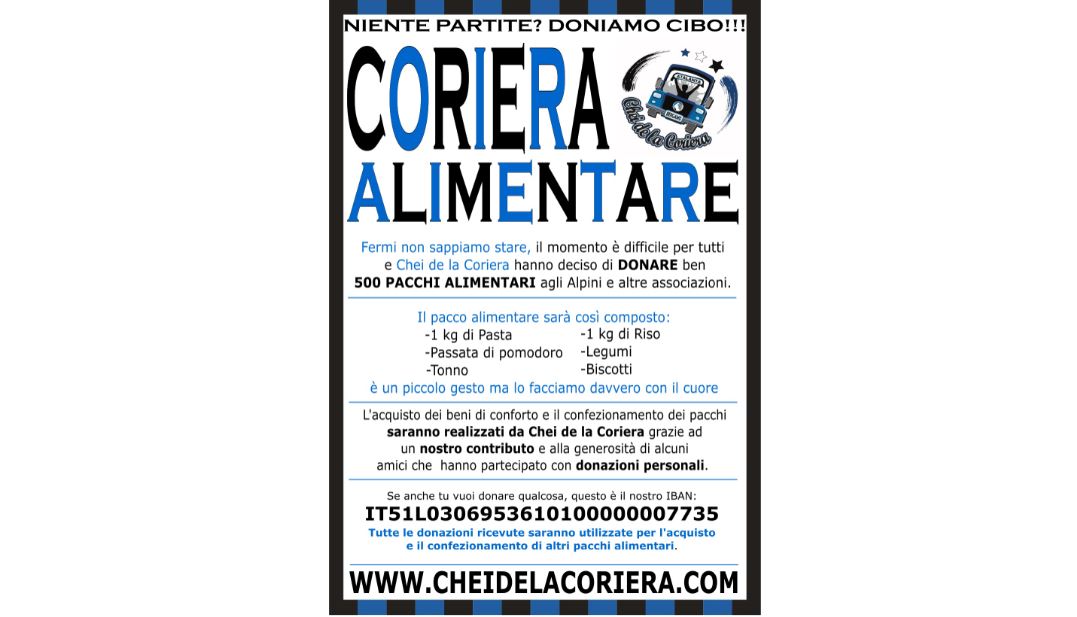 Chei de la Coriera, cinquecento pacchi alimentari e quella voglia di non fermarsi mai