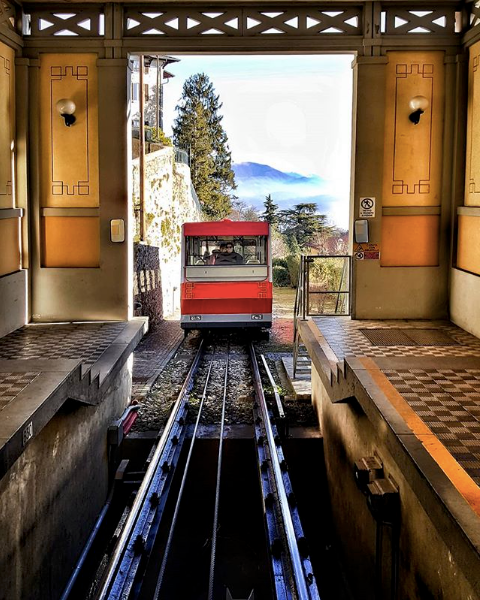 È già stop per la funicolare di San Vigilio