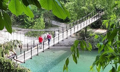 Il “ponte che balla” di Clanezzo, antenato dei tibetani (oggi di moda)