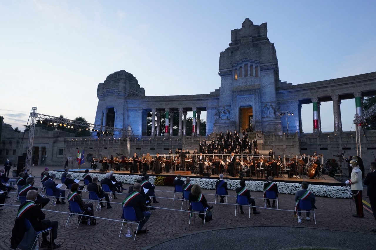 Video e foto dell’emozionante Requiem di Donizetti in memoria delle vittime del Covid