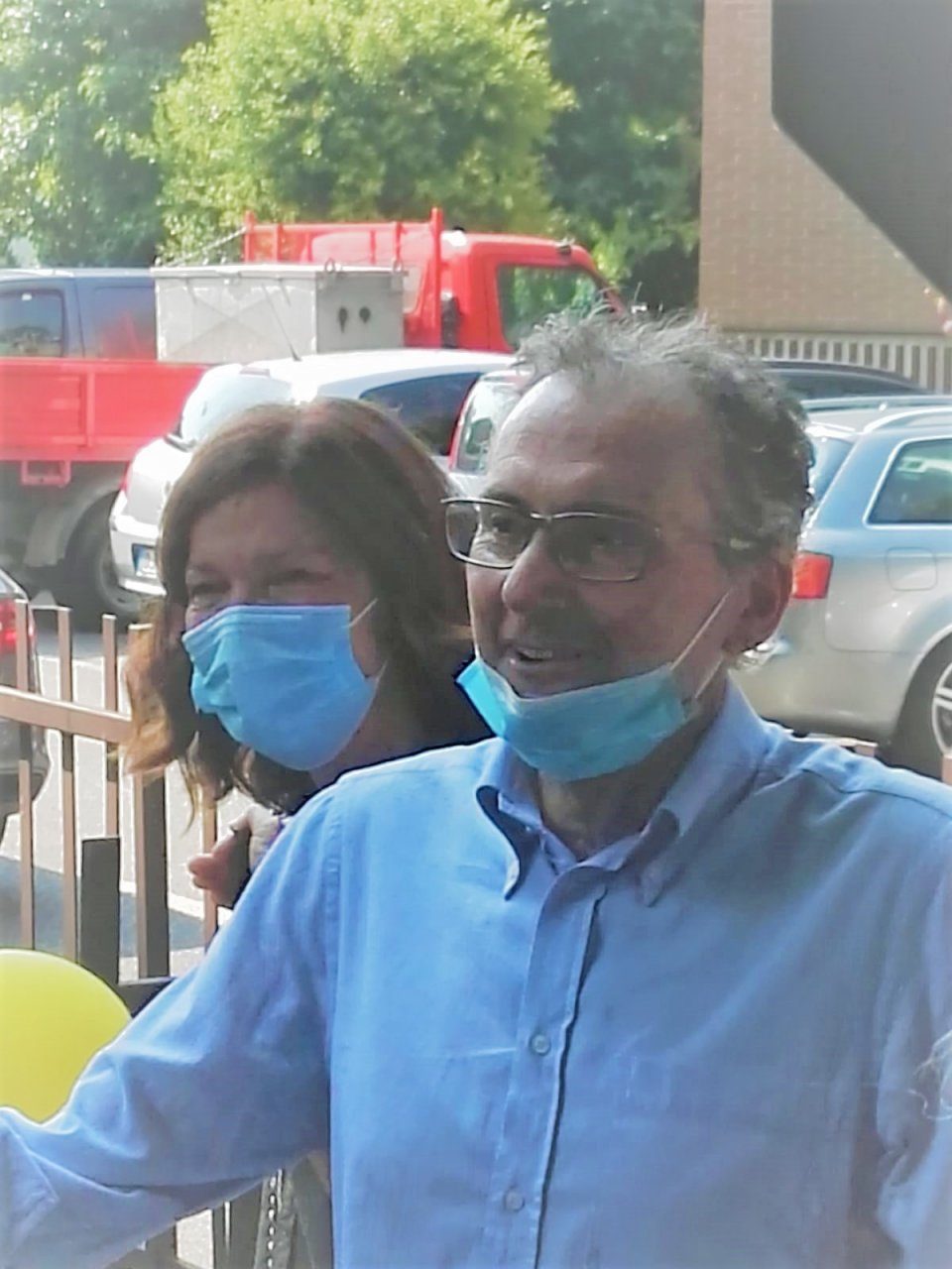 La moglie di Pietro Pippa racconta quei cento giorni: «Ci salutava con il piede alla finestra»