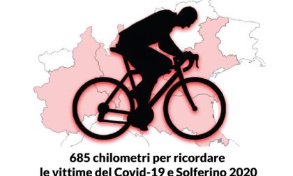 Fa tappa a Bergamo la pedalata dei ciclisti volontari per omaggiare la Croce Rossa