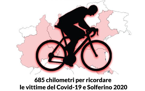 Fa tappa a Bergamo la pedalata dei ciclisti volontari per omaggiare la Croce Rossa