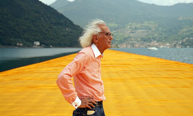 È morto Christo, l’artista della passerella sul lago d’Iseo