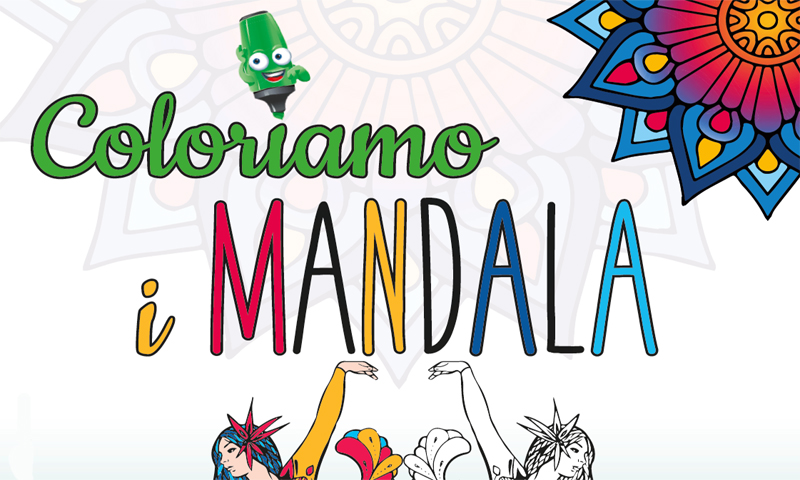 Fino al 2 luglio in regalo con PrimaBergamo la bellissima raccolta di disegni “Coloriamo i Mandala”