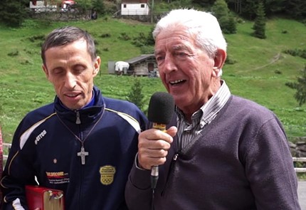 Atleti, montagne e il prete campione: a Mezzoldo il ricordo del sindaco Balicco
