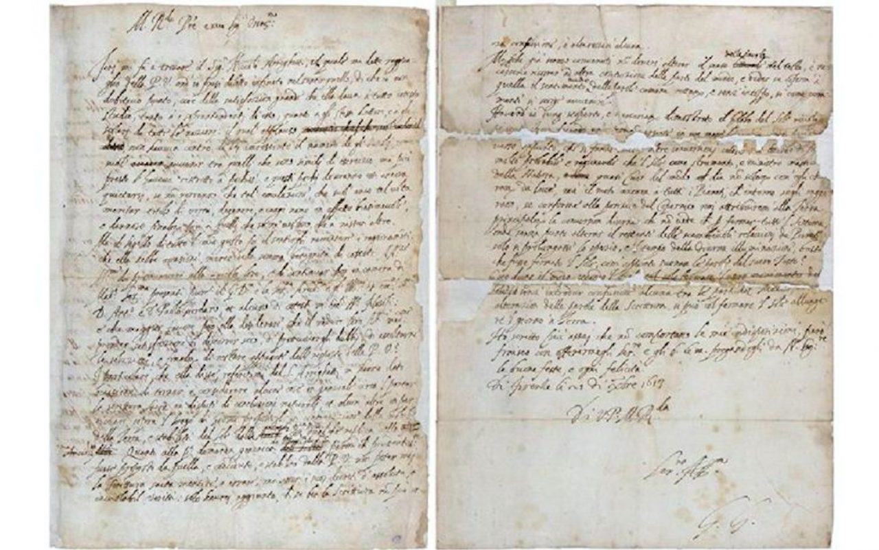 Ritrovata le lettera che condannò Galileo: premio all’Università di Bergamo