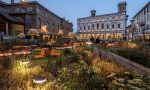 Piazza Vecchia, il Caffè del Tasso diventa un estivo: T Garden