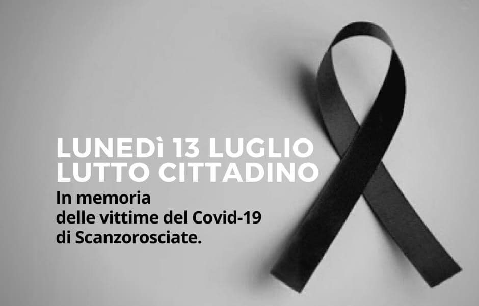 Il sindaco Casati proclama il lutto cittadino a Scanzo per ricordare le vittime dell’epidemia