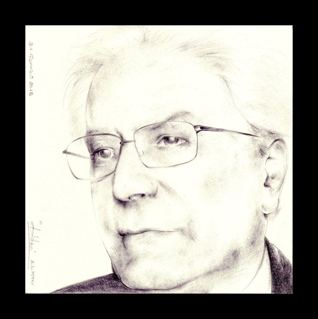 Sorpresa per Luigi Oldani: il Presidente Mattarella gli scrive per ringraziarlo del ritratto
