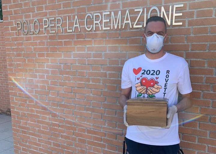 Lieto fine per la famiglia Marinoni: le ceneri di Flavio sono tornate a casa