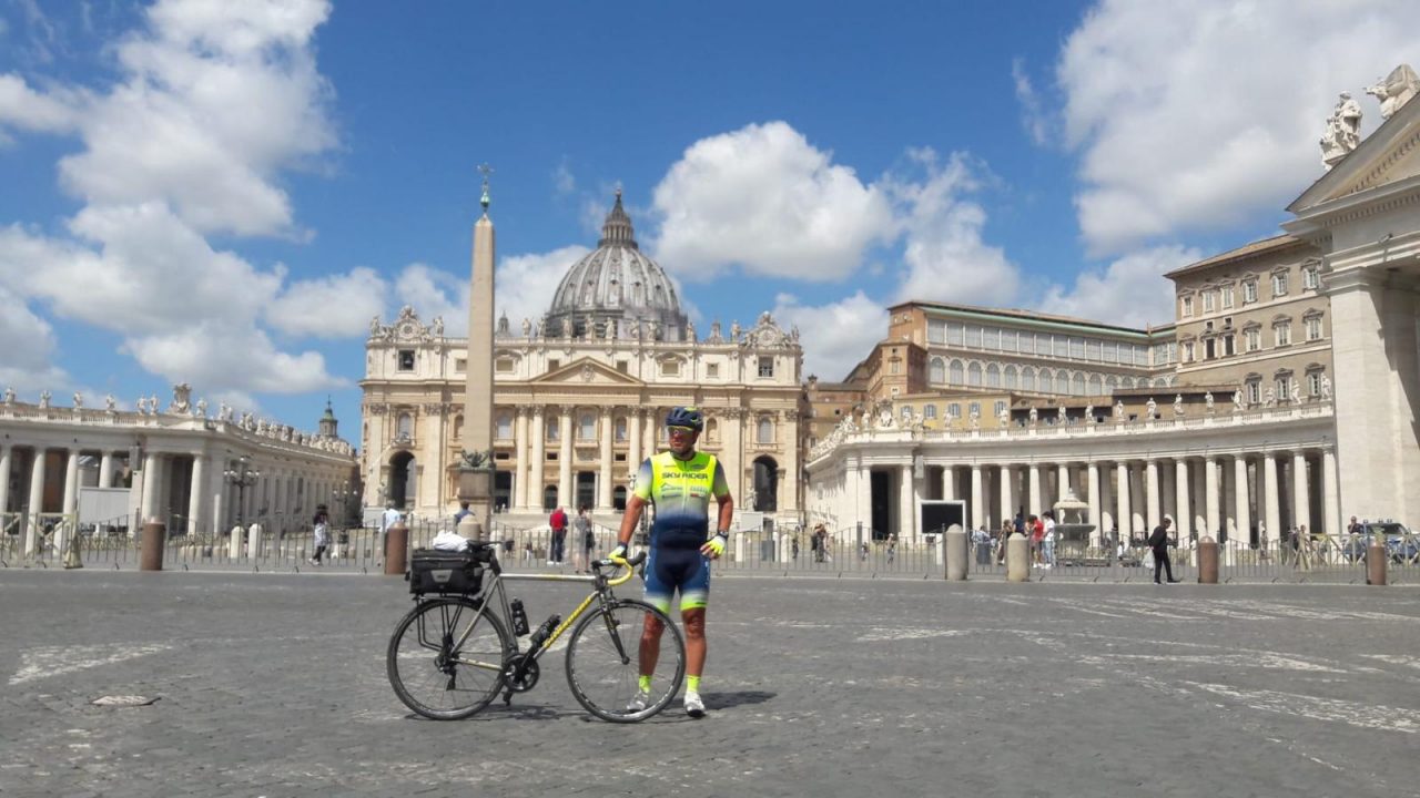 Dante Rottoli di Mozzo: il mio giro d’Italia in bici, per raccontare la forza di Bergamo