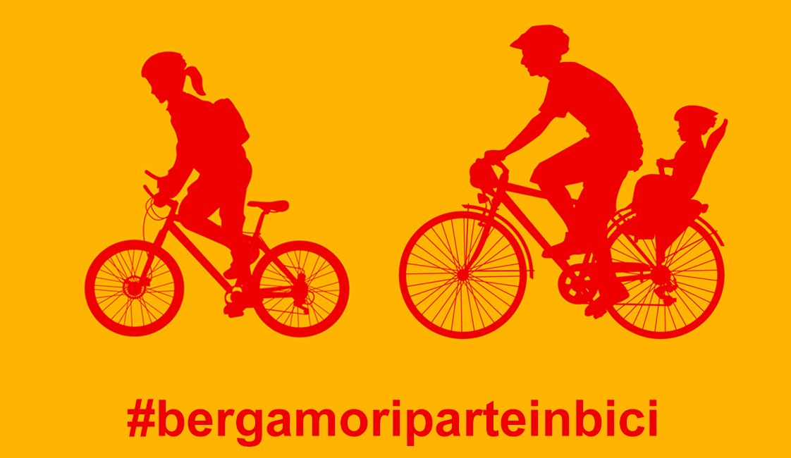 #Bergamoriparteinbici, per una mobilità sostenibile e a misura d’uomo