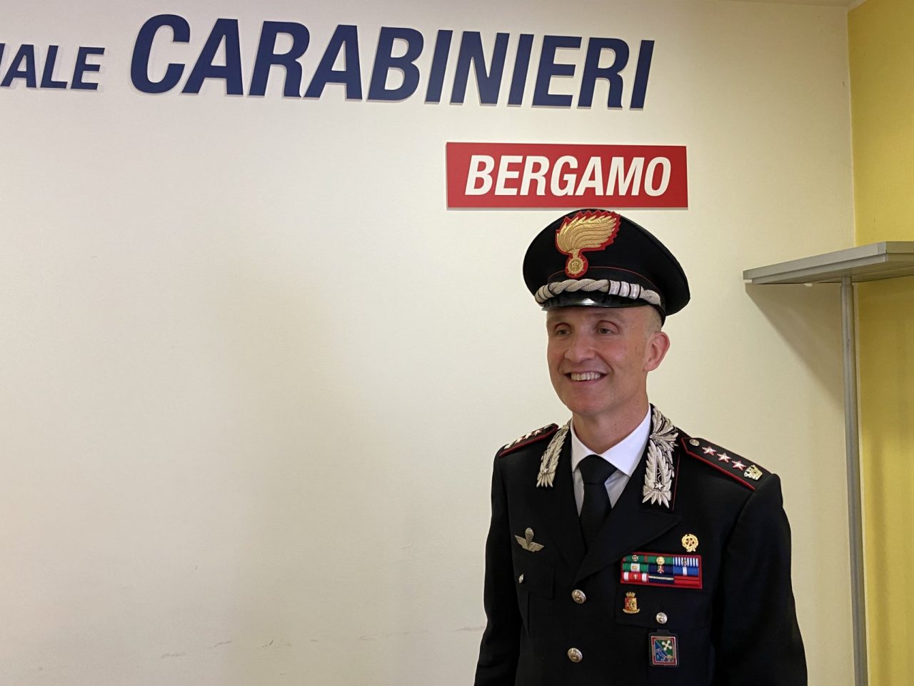 Il colonnello Alessandro Nervi è il nuovo comandante provinciale dei carabinieri