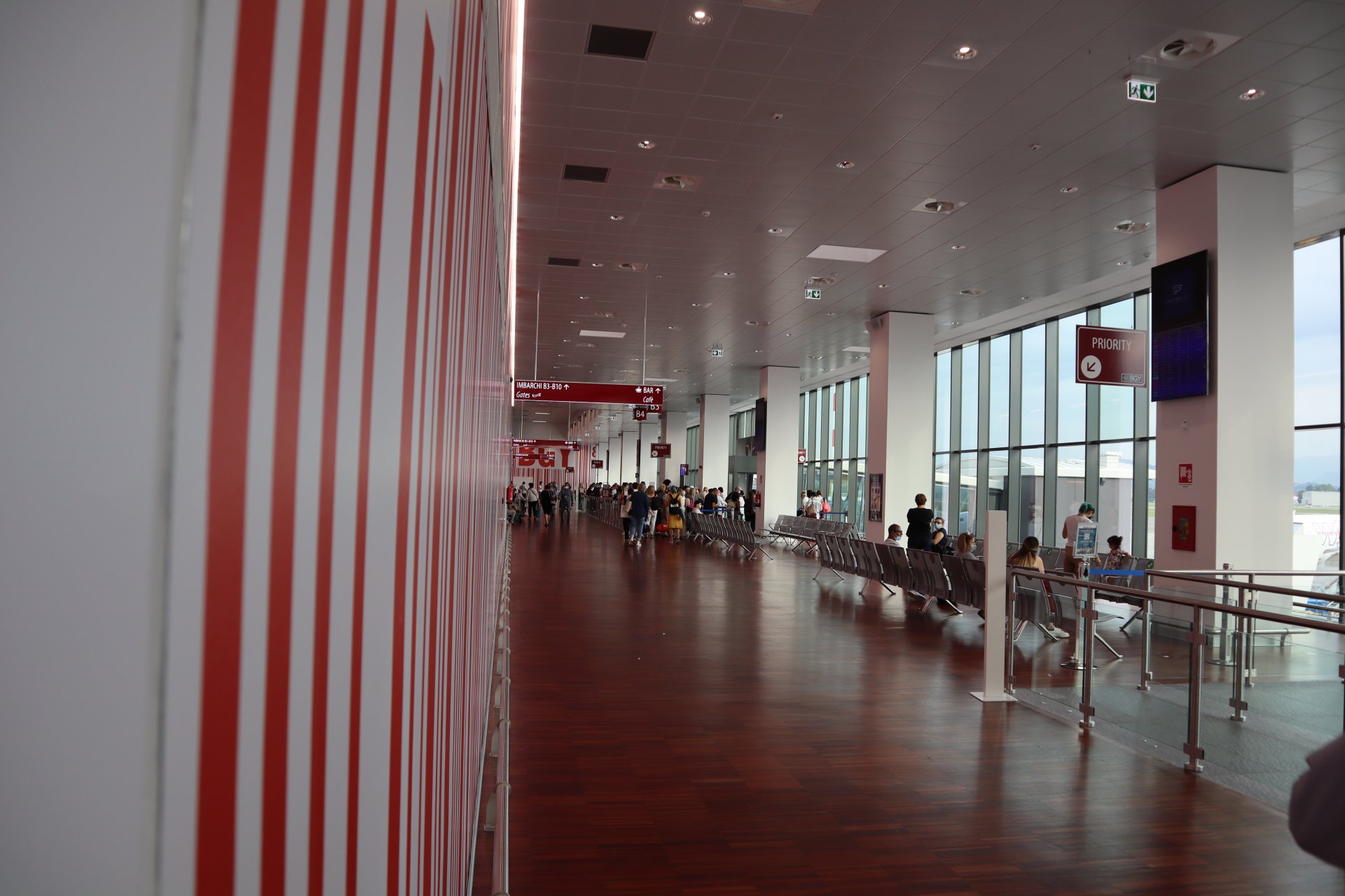 Terminal partenze extra-Schengen BGY Airport
