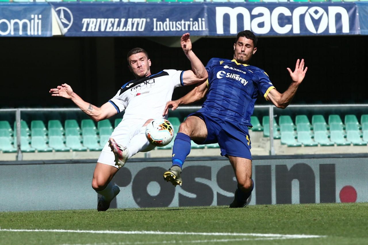 Il Verona riesce a imbrigliare la Dea: perfetto equilibrio, un gol e un punto a testa