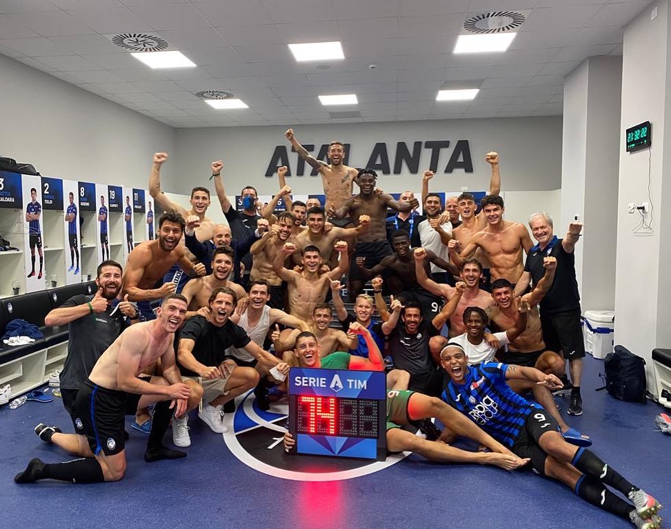 Storica Atalanta: a Bergamo 74 punti non li aveva mai conquistati nessuno in 113 anni