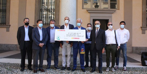 Da Conad 84 mila euro agli ospedali bergamaschi