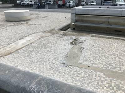 A Dalmine il Comune ha deciso di rimandare l’accensione della Fontana di Piazza Caduti