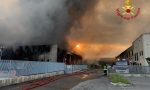 La ricostruzione dell'incendio nella ditta a Costa di Mezzate, danni per milioni di euro
