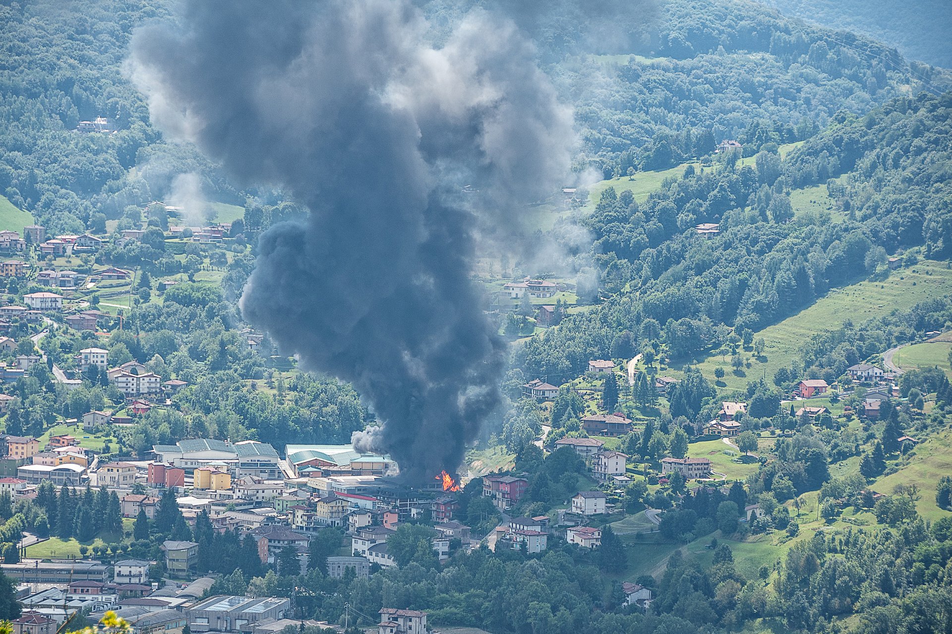 DSC_1266-1- Incendio in Valgandino - 07-08-2020 - © Valerio Rota Nodari