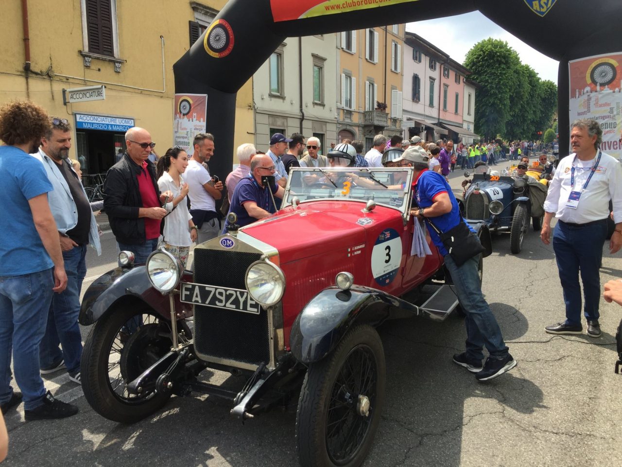 Quest’anno la “1000 Miglia” non passerà da Bergamo, ma si fermerà a Treviglio