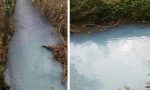 Acqua azzurra nelle rogge della Bassa (ma è solo inquinamento)